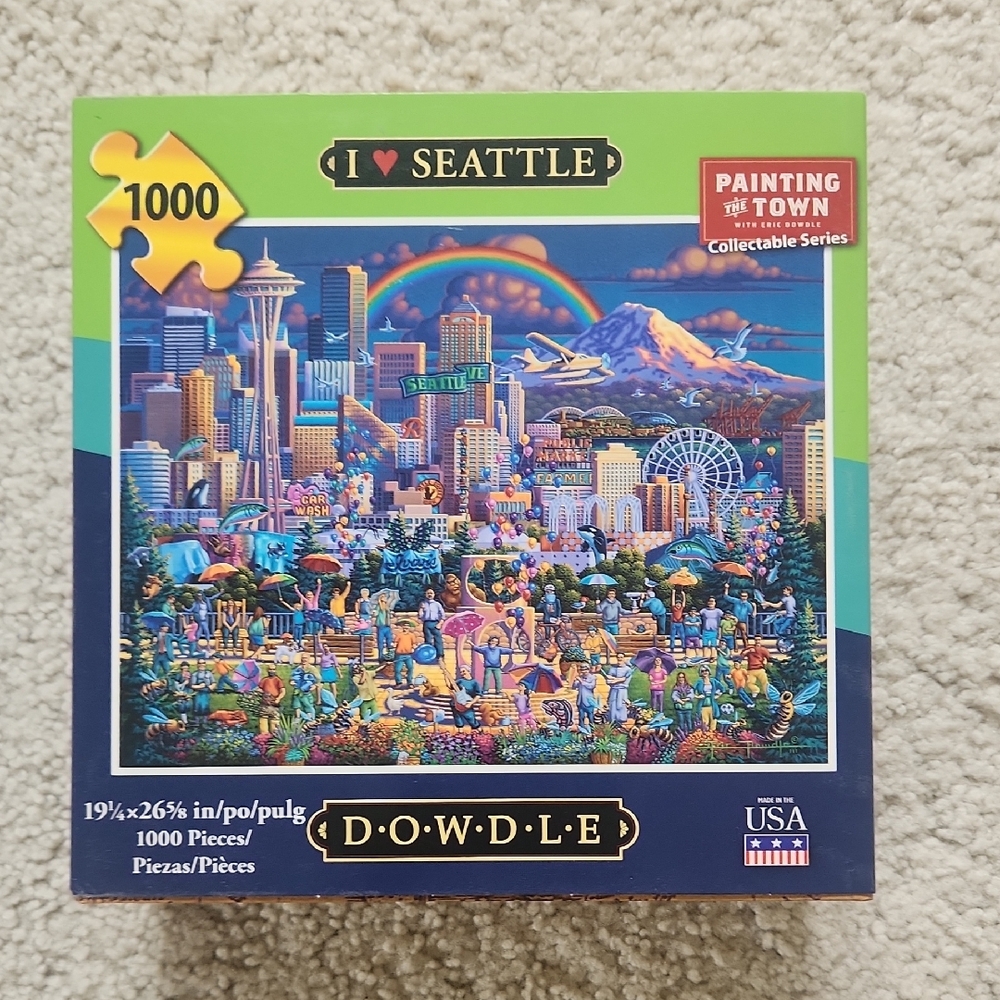 Dowdle Seattle 1000 Piece Puzzle